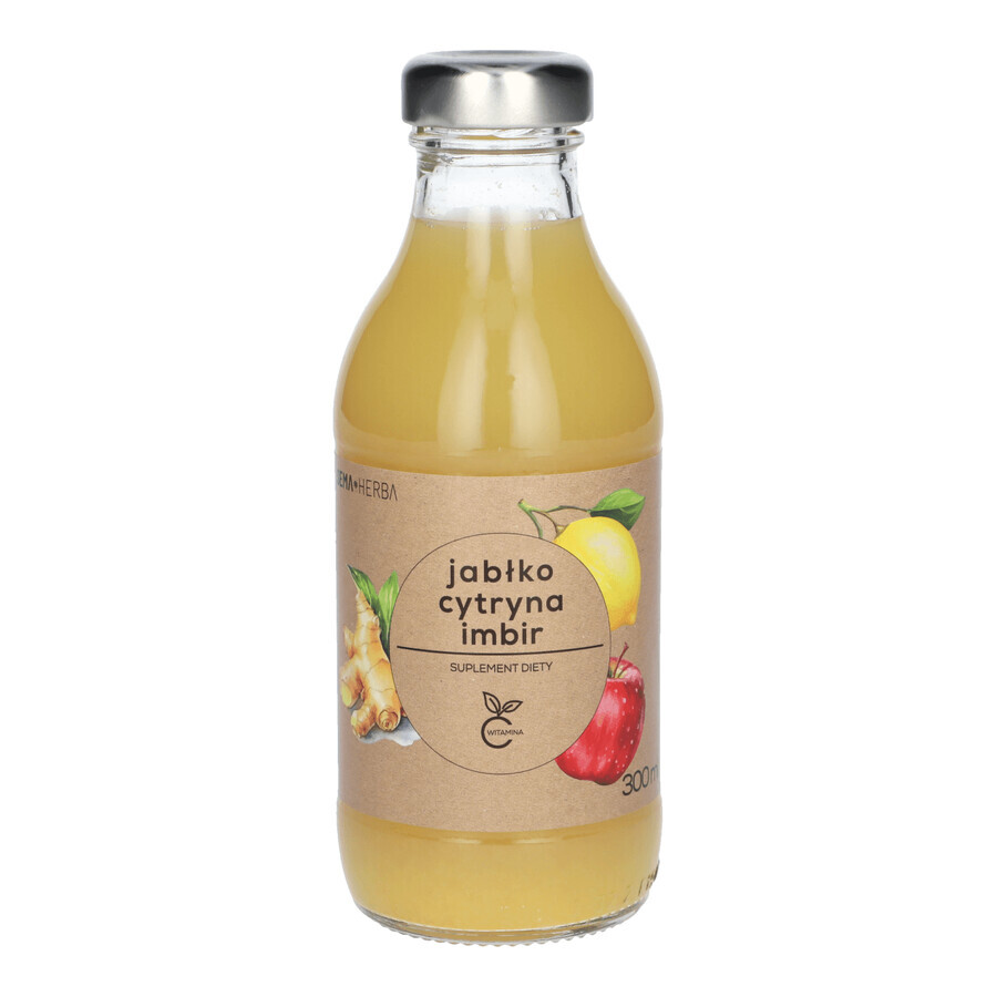 Sema Herba Suc de mere, lămâie și ghimbir, 300 ml