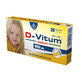 D-Vitum 1000 UI, vitamina D pentru copii de la 1 an, 30 de capsule twist-off