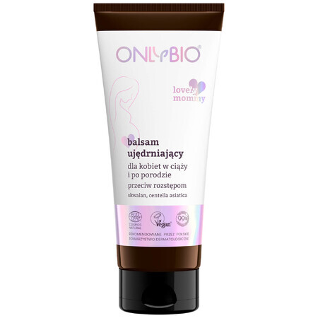 OnlyBio Lovely Mommy, loțiune de întărire pentru vergeturi pentru femeile însărcinate și postpartum, 200 ml