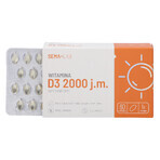 SEMA Lab Vitamin D3 2000 IU, 60 softgels, 60 softgels BOX IN BOX