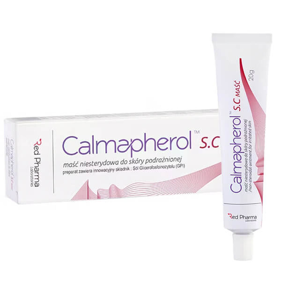 Set Calmapherol S.C, unguento non steroideo per pelli irritate, 2 x 20 g