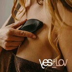 YESforLOV Lov Touch, vibrator de masaj clitoridian, negru