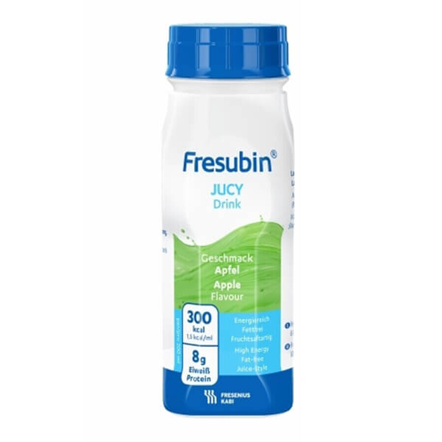 Fresubin Jucy Drink, preparat nutritiv, aromă de mere, 4 x 200 ml