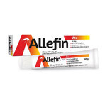 Allefin (20 mg + 10 mg)/g, gel, 20 g