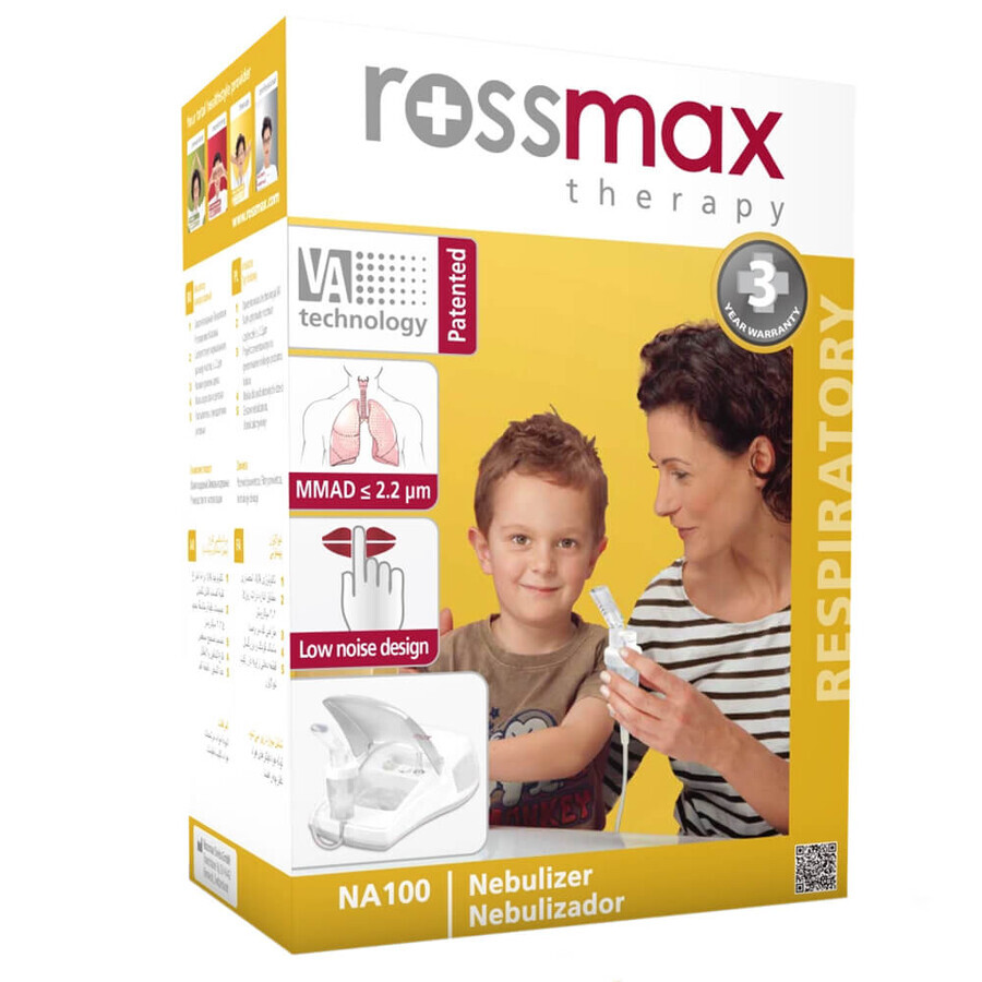 Rossmax NA100, Kolbeninhalator