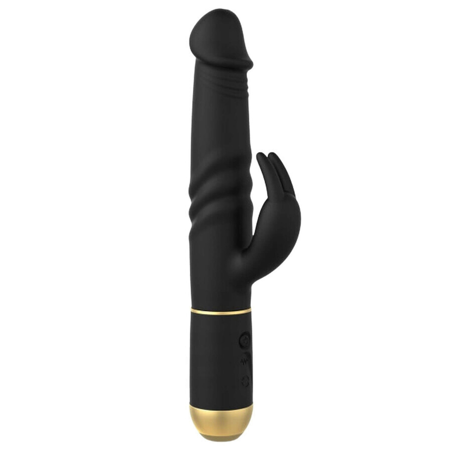 Dorcel Furious Rabbit 2.0, Kaninchen-Vibrator, schwarz