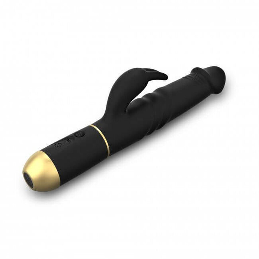 Dorcel Furious Rabbit 2.0, Kaninchen-Vibrator, schwarz