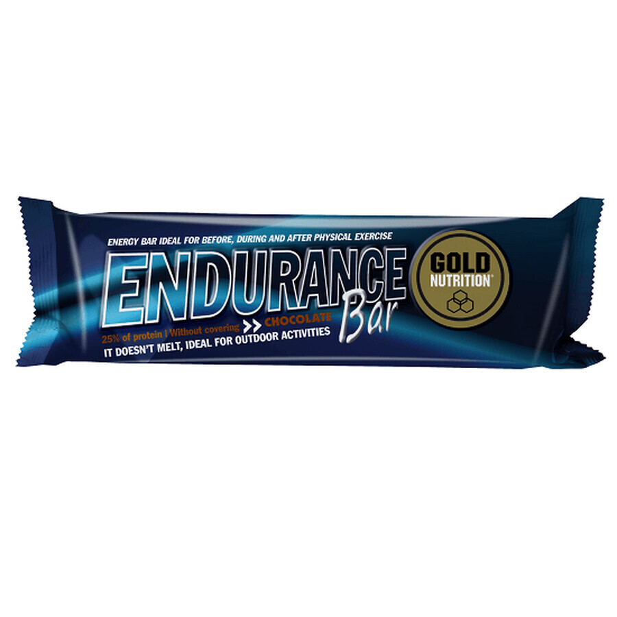 Baton Endurance Bar Ciocolata, 60 gr, Gold Nutrition