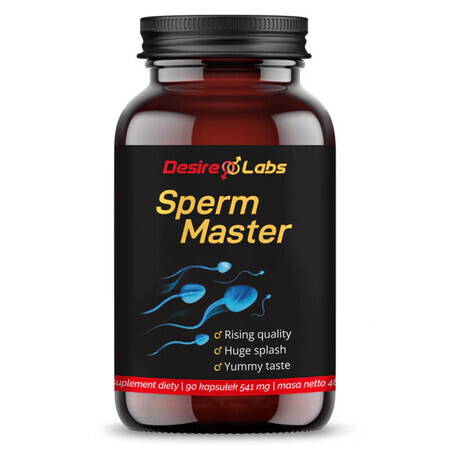 Desire Labs Sperm Master, 90 cápsulas