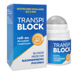 Transpiblock, blocant antiperspirant, roll-on, 50 ml