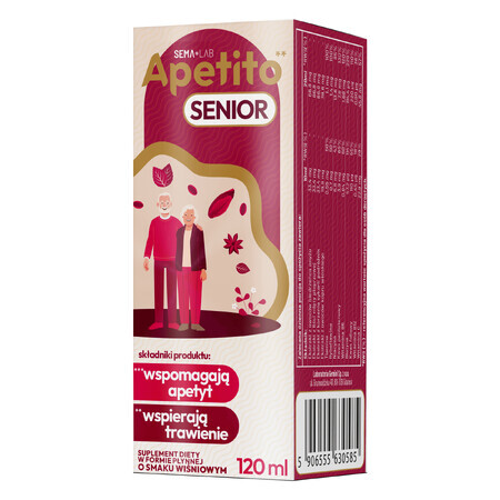 SEMA Lab Apetito Senior, 120 ml