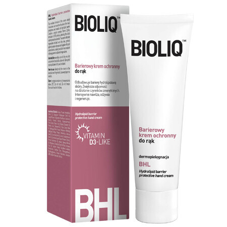 Bioliq BHL, cremă de mâini cu barieră de protecție, 75 ml