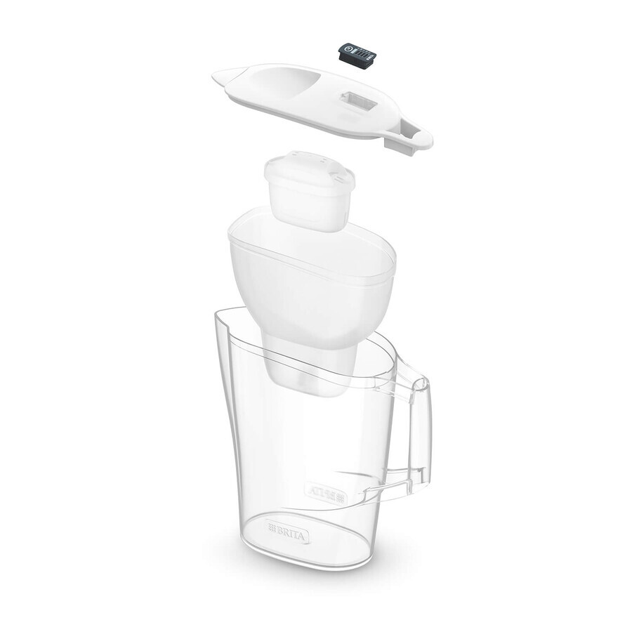 Brita Aluna, ulcior cu filtru 2,4 l, alb + filtru Maxtra Pro Pure Performance, 1 buc