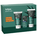 Set Tołpa Green Men, exfoliating face gel 150 ml + face cream 50 ml