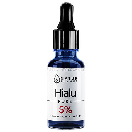 Natur Planet Hialu-Pure Forte 5%, ser cu acid hialuronic, 10 ml