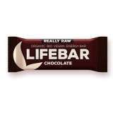 Baton Raw cu ciocolata, 47g, Lifebar