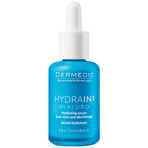 Set Dermedic Hydrain 3 Hialuro, sérum hydratant pour le visage, le cou et le décolleté, 30 ml + crème hydratante en profondeur 15 ml