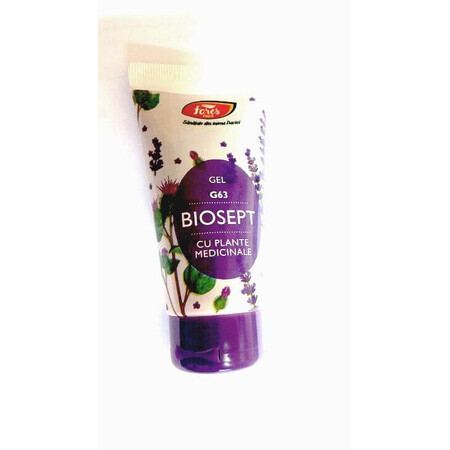 Biosept gel cu plante medicinale, G63, 50 ml, Fares