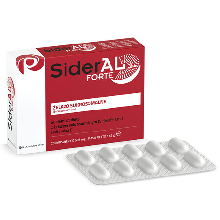 SiderAL Forte, 20 capsule