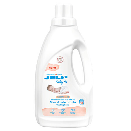 Jelp 0+, lapte de spălat hipoalergenic, culoare, 1.5 l