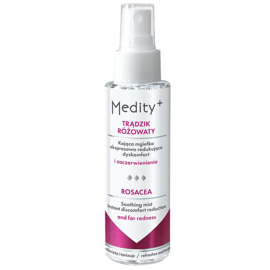 Ava Medity Akne Rosacea beruhigender Express-Nebel zur Linderung der Beschwerden, 100 ml