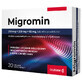 Migromin 250 mg + 250 mg + 65 mg, 20 comprimate