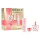 Nuxe Bestsellers set Huile Prodigieuse Florale, ulei uscat, 50 ml + apă micelară calmantă 3 &#238;n 1, 100 ml + balsam de buze cu trandafiri, 15 g