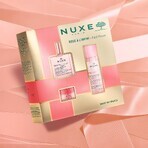 Nuxe Bestsellers set Huile Prodigieuse Florale, ulei uscat, 50 ml + apă micelară calmantă 3 în 1, 100 ml + balsam de buze cu trandafiri, 15 g