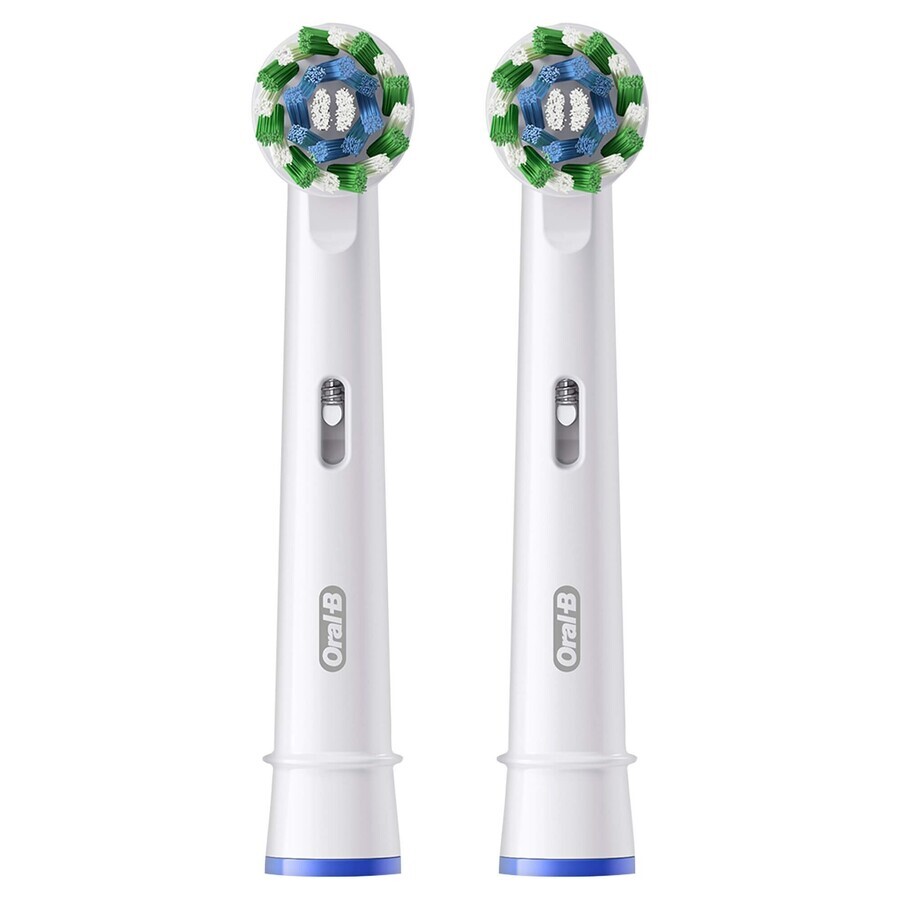 Oral-B Pro Cross Action, vârfuri de schimb pentru periuța de dinți electrică Clean Maximiser, 2 bucăți