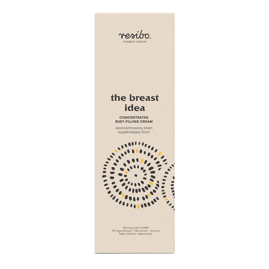 Resibo The Breast Idea, cremă concentrată pentru umplerea bustului, 75 ml