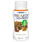 Resource 2.0 + Fibre, preparat nutritiv, aromă de cafea, 4 x 200 ml