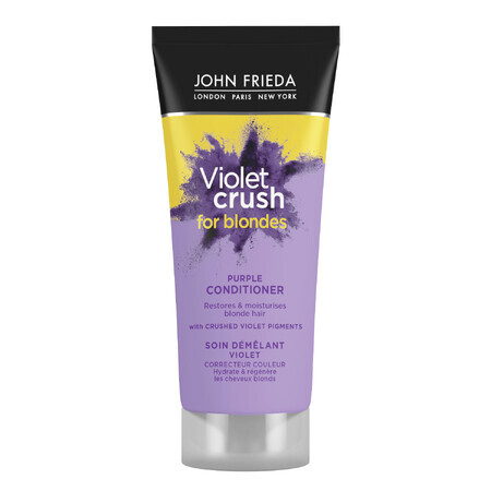 John Frieda Violet Crush Conditioner, balsam de tonifiere a culorii, 75 ml