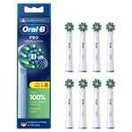 Oral-B Pro Cross Action, embouts de remplacement pour brosse à dents électrique Clean Maximiser, 8 pièces