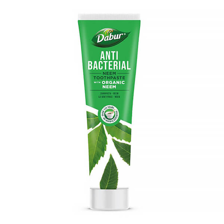 Dabur, pastă de dinți antibacteriană cu neem organic, 100 ml AMBALAJ DAMAGED