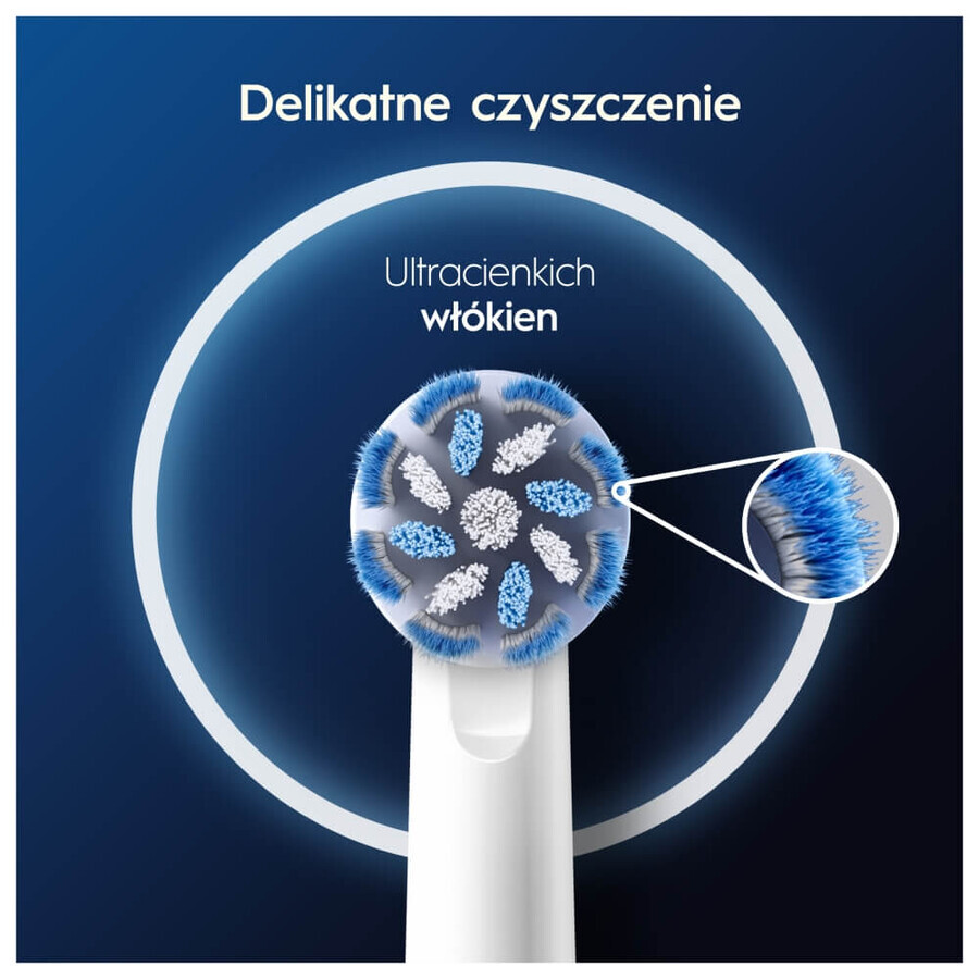 Oral-B Pro Sensitive Clean vârfuri de schimb pentru periuța de dinți electrică, 4 bucăți