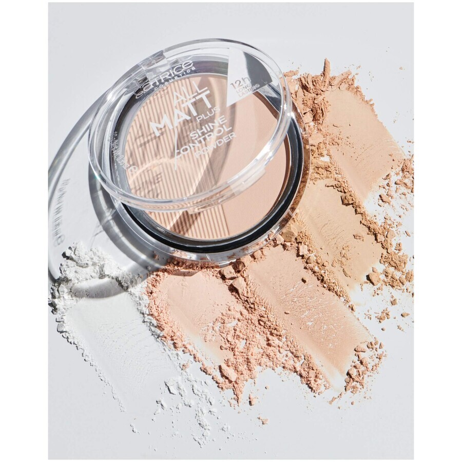 Catrice All Matt Plus Shine Control Shine Control Powder, polvere opacizzante, 030N Warm Beige, 10 g