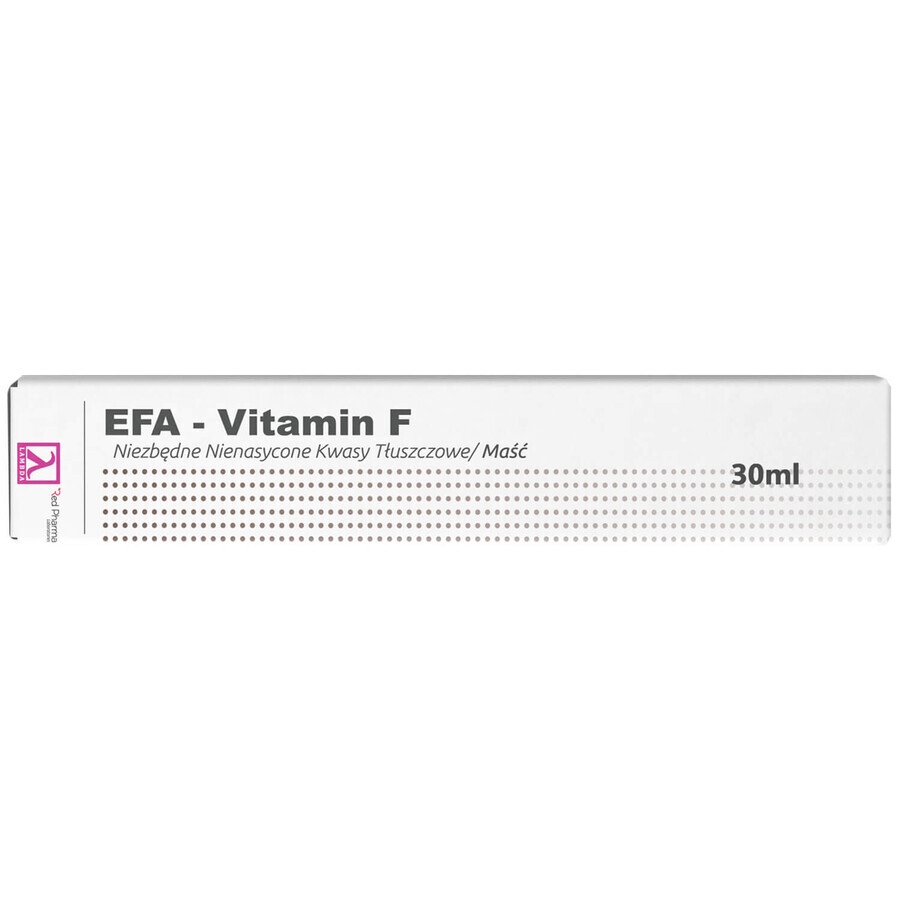 EFA Vitamin F, pommade à la vitamine F, 30 ml