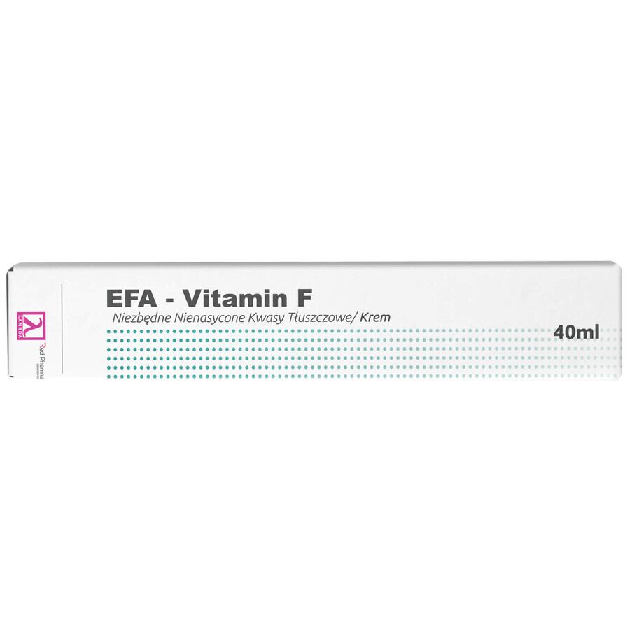 Set EFA Vitamina F, cremă de vitamina F, 2 x 40 ml