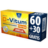 D-Vitum Forte 2000 UI, 90 capsule