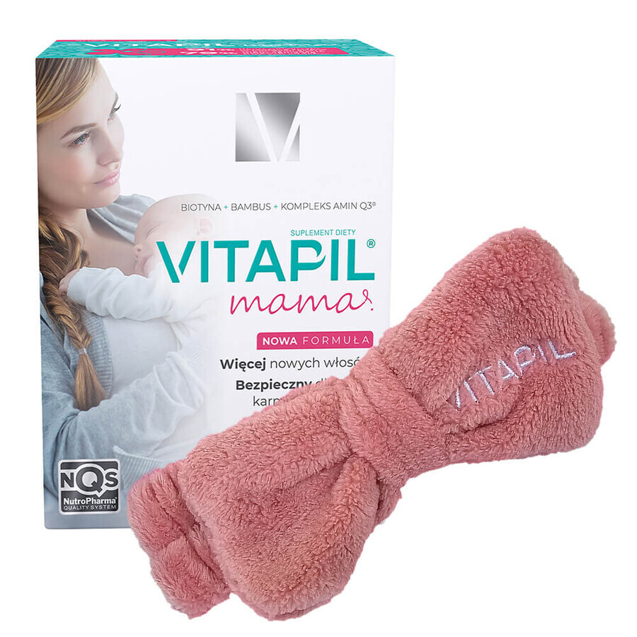 Vitapil Mama, 60 capsule + bandaj cosmetic gratuit