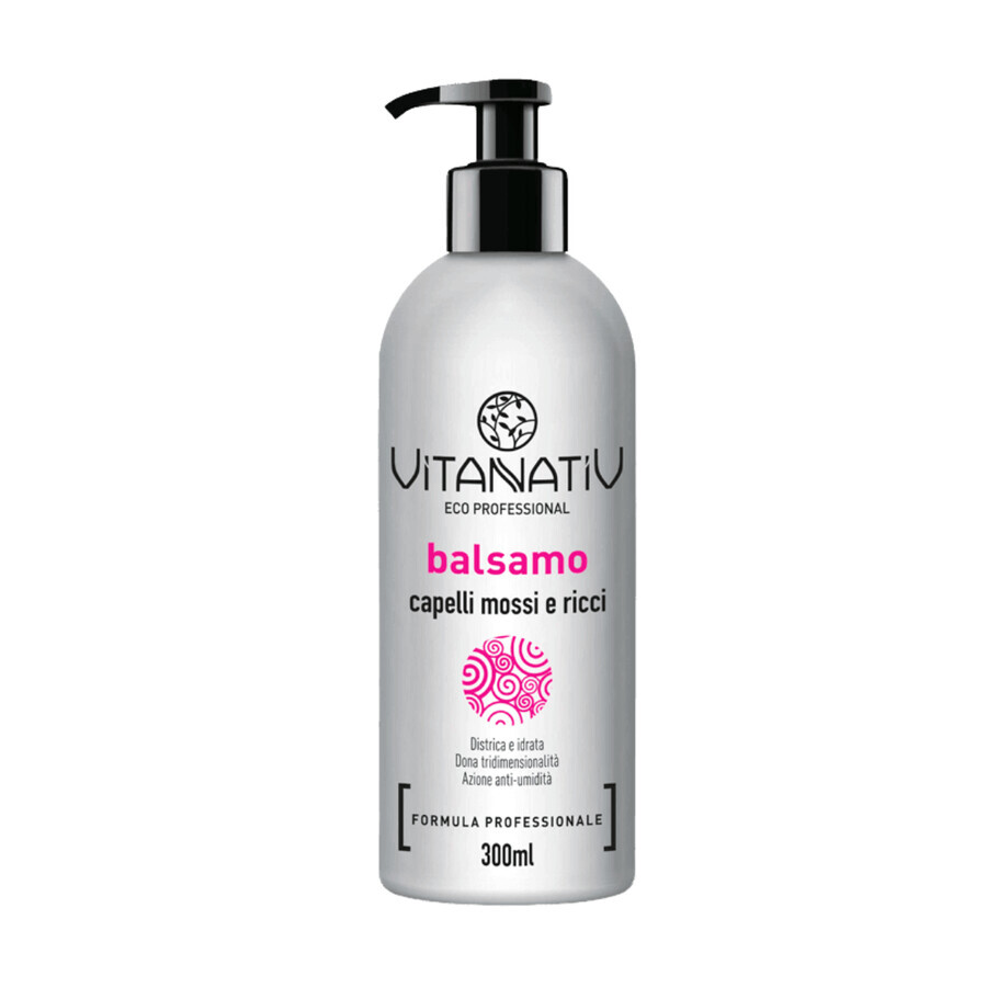 Vitanativ, conditioner for curly and frizzy hair, 300 ml