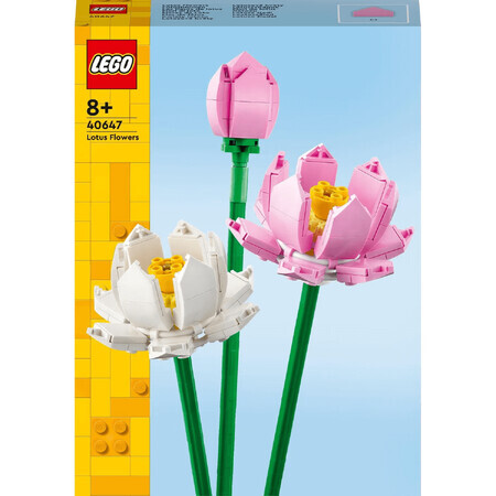 Fiori di loto, 8+ anni, 40647, Fiori Lego