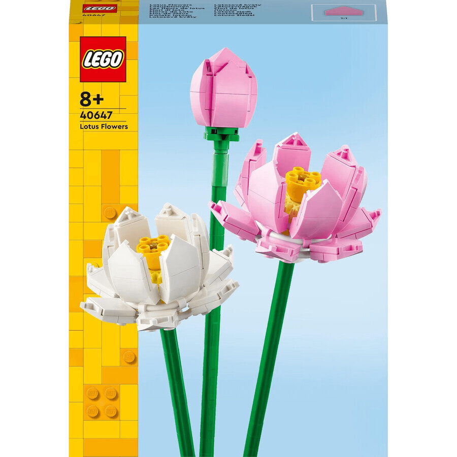 Fiori di loto, 8+ anni, 40647, Fiori Lego