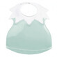 Baveta bebe ultra-soft Arlequin, Celadon green, Thermobaby
