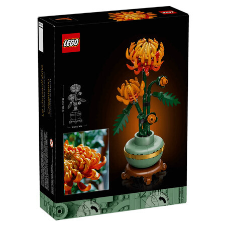 Crizantema Botanical Collection, 18+ ani, 10368, Lego