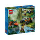 Explorator al junglei pe ATV pe urmele unui Panda rosu City, 6+ ani, 60424, Lego