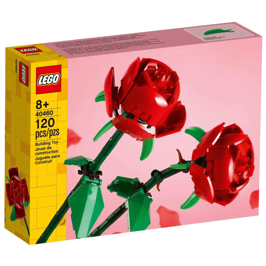 Trandafiri, 8+ ani, 40460, Lego Flowers