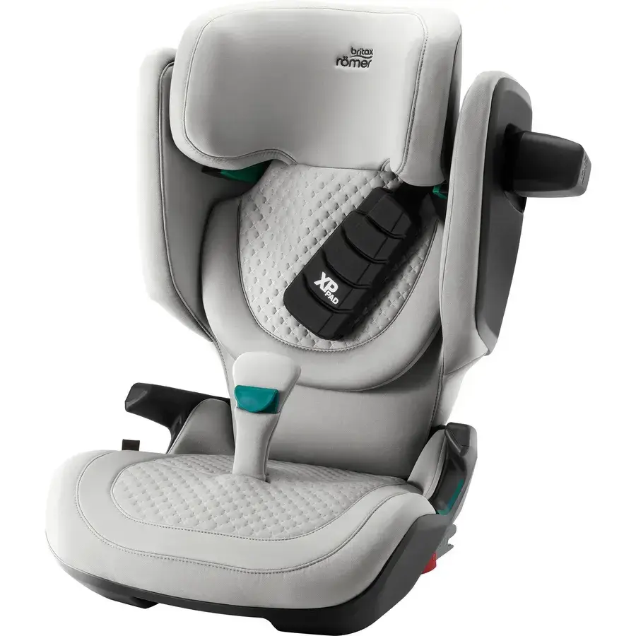 Silla de auto Kidfix Pro I-size, 100-150 cm, Lux Linen Grey, Britax