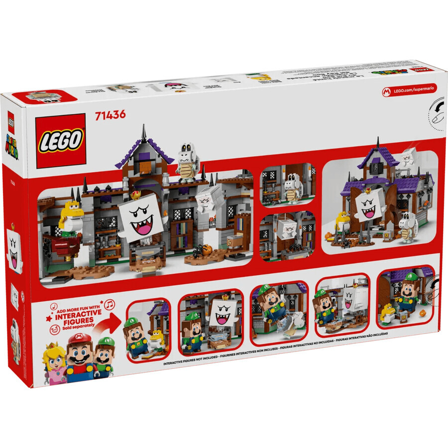 La mansión encantada del Rey Boo, 8+ años, 71436, Lego Super Mario