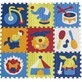 Covoras Puzzle Circul Minunat, 92x92 cm, BabyGreat